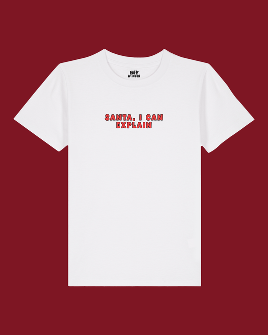 Christmas Kids T Shirt | Santa I Can Explain