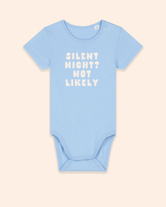 Christmas Baby Bodysuit | Silent Night Not Likely