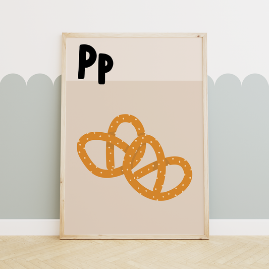 Alphabet P | Art Print