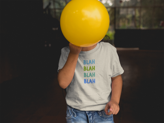 Kids T Shirt | Blah Blah