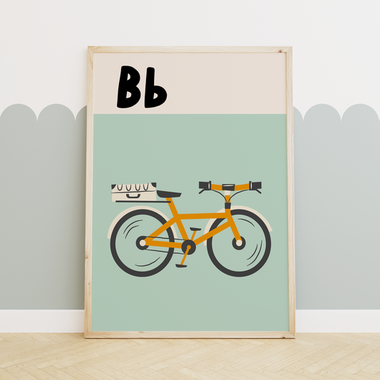 Alphabet B | Art Print