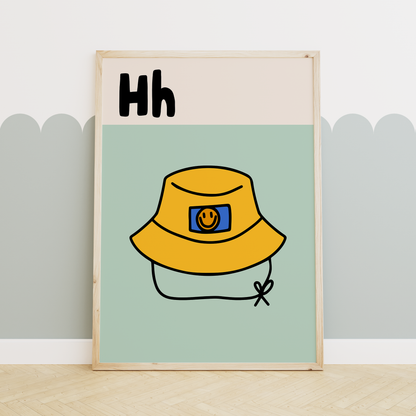 Alphabet H | Art Print