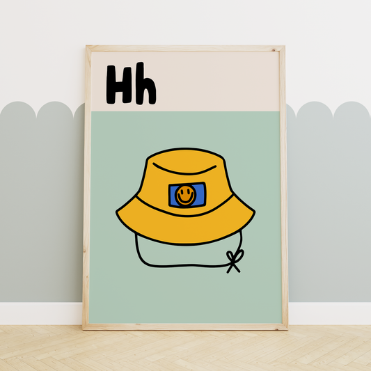 Alphabet H | Art Print