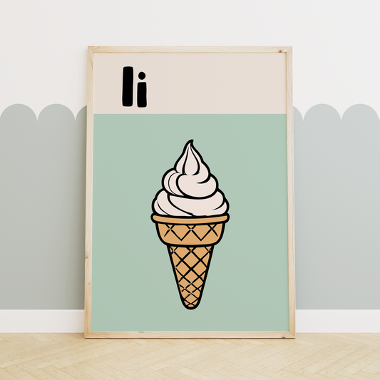 Alphabet I | Art Print