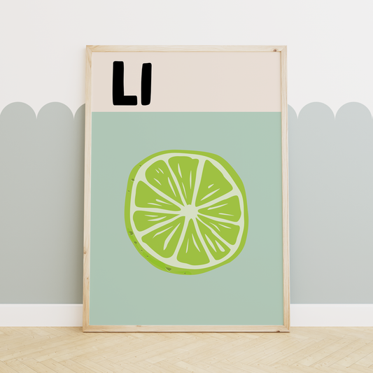 Alphabet L | Art Print