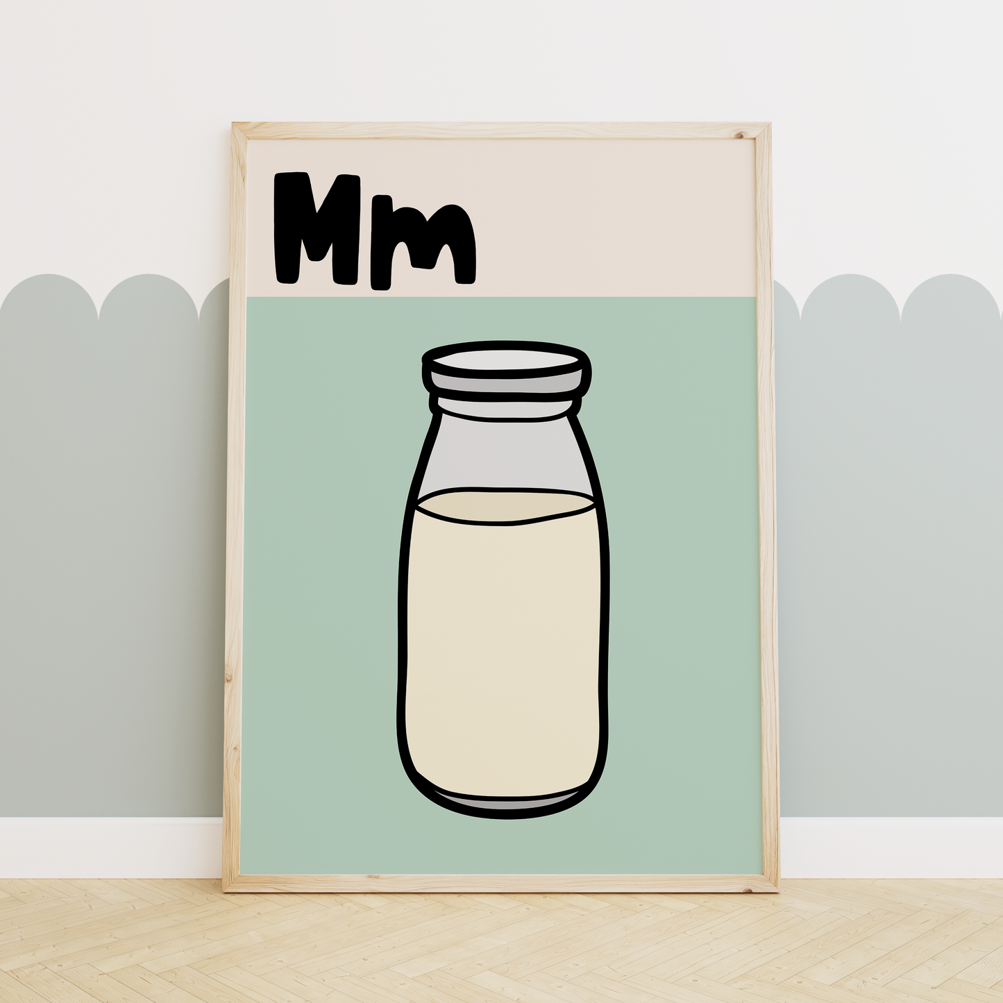 Alphabet M | Art Print