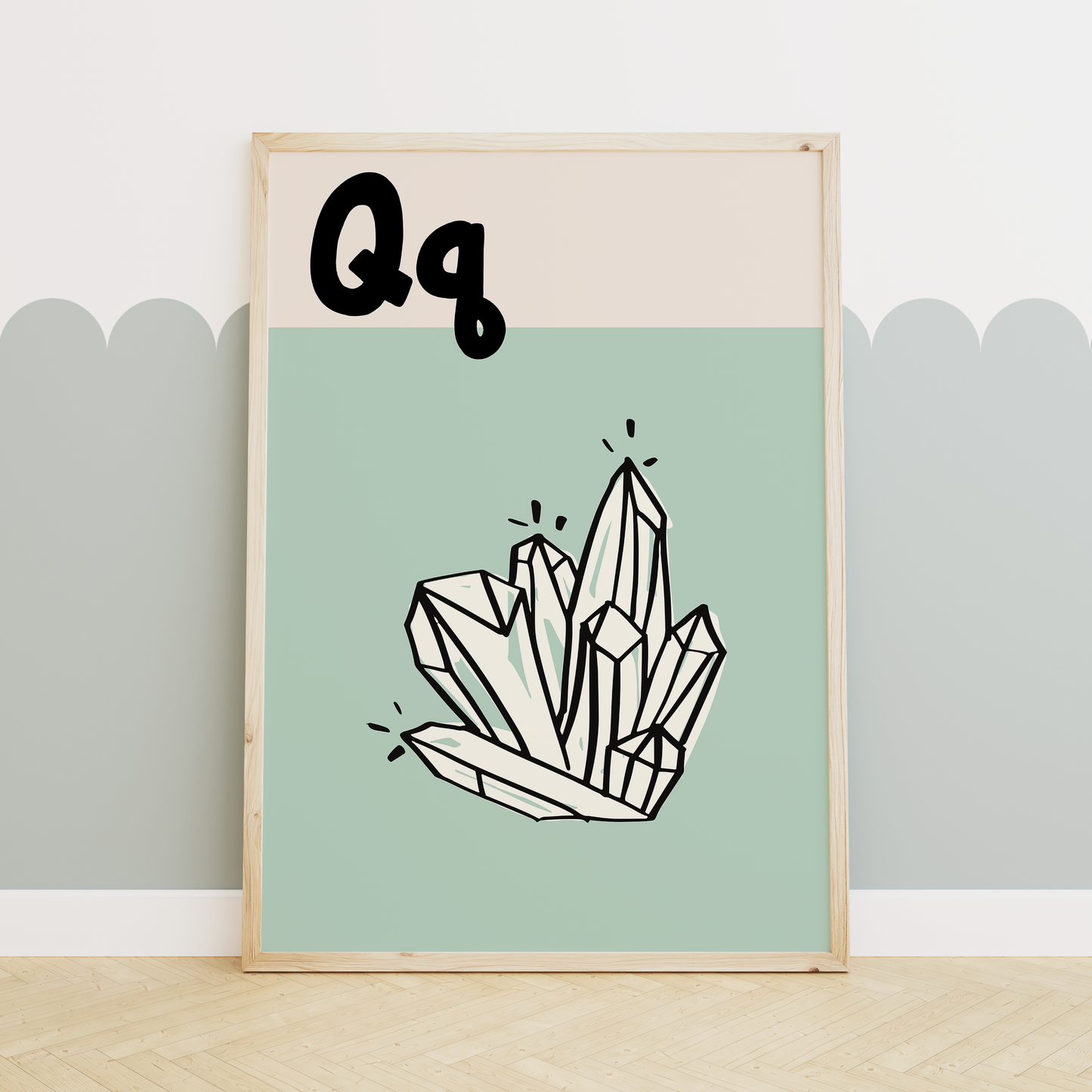 Alphabet Q | Art Print