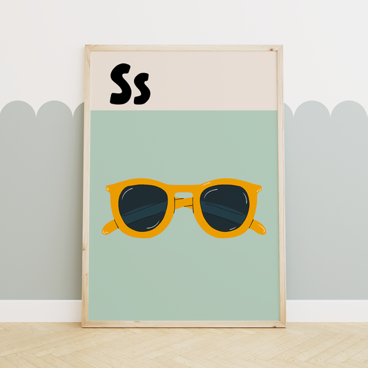 Alphabet S | Art Print