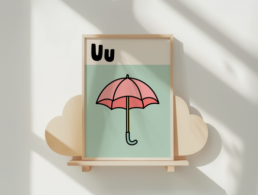 Alphabet U | Art Print