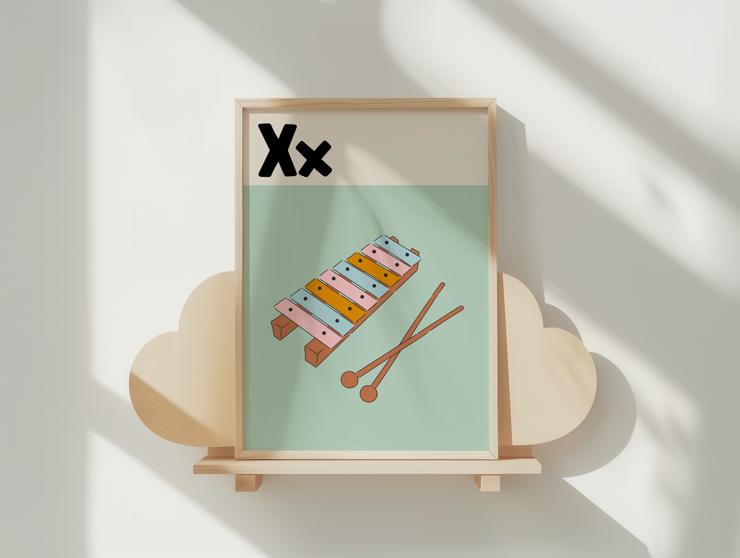 Alphabet X | Art Print