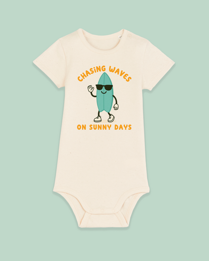 Baby Bodysuit | Chasing Waves On Sunny Days - Hey Wonder