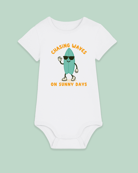 Baby Bodysuit | Chasing Waves On Sunny Days - Hey Wonder