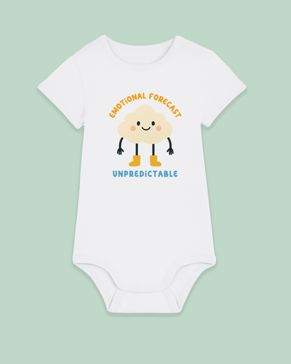 Baby Bodysuit | Emotional Forecast Unpredictable - Hey Wonder