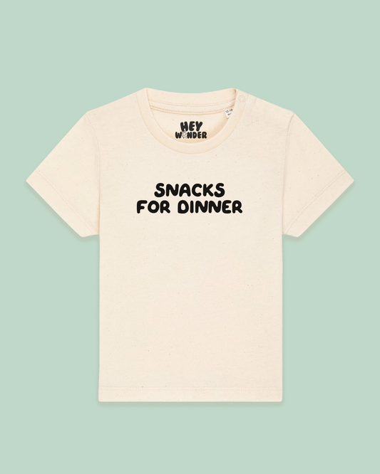 Baby T Shirt | Snacks For Dinner