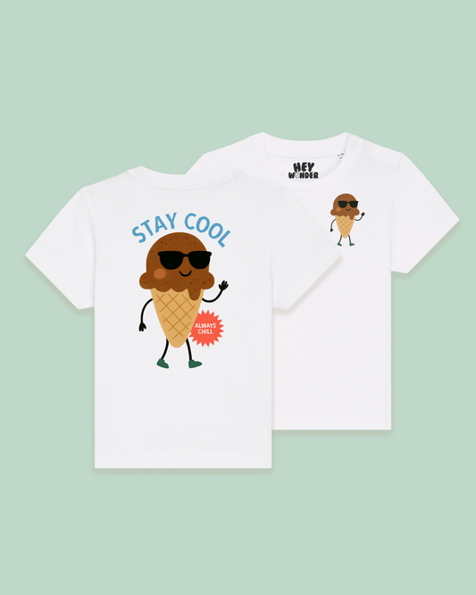 Baby T Shirt | Stay Cool | Back Design
