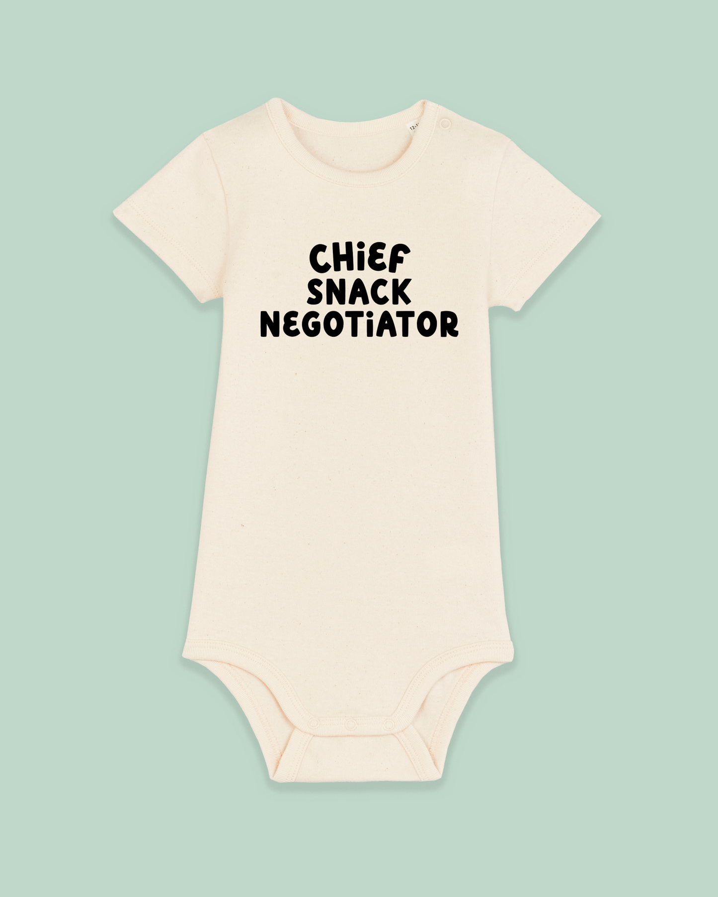 Baby Bodysuit | Chief Snack Negotiator