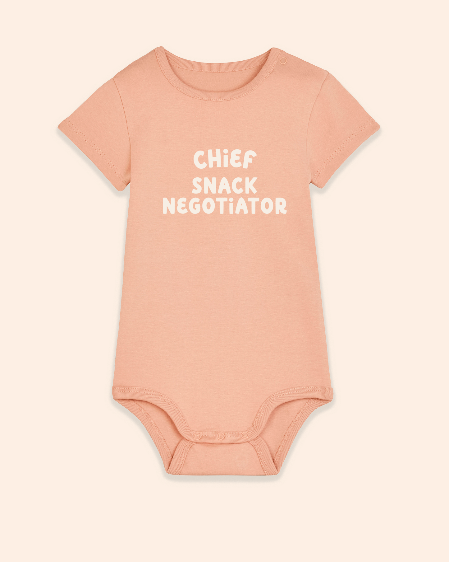 Baby Bodysuit | Chief Snack Negotiator