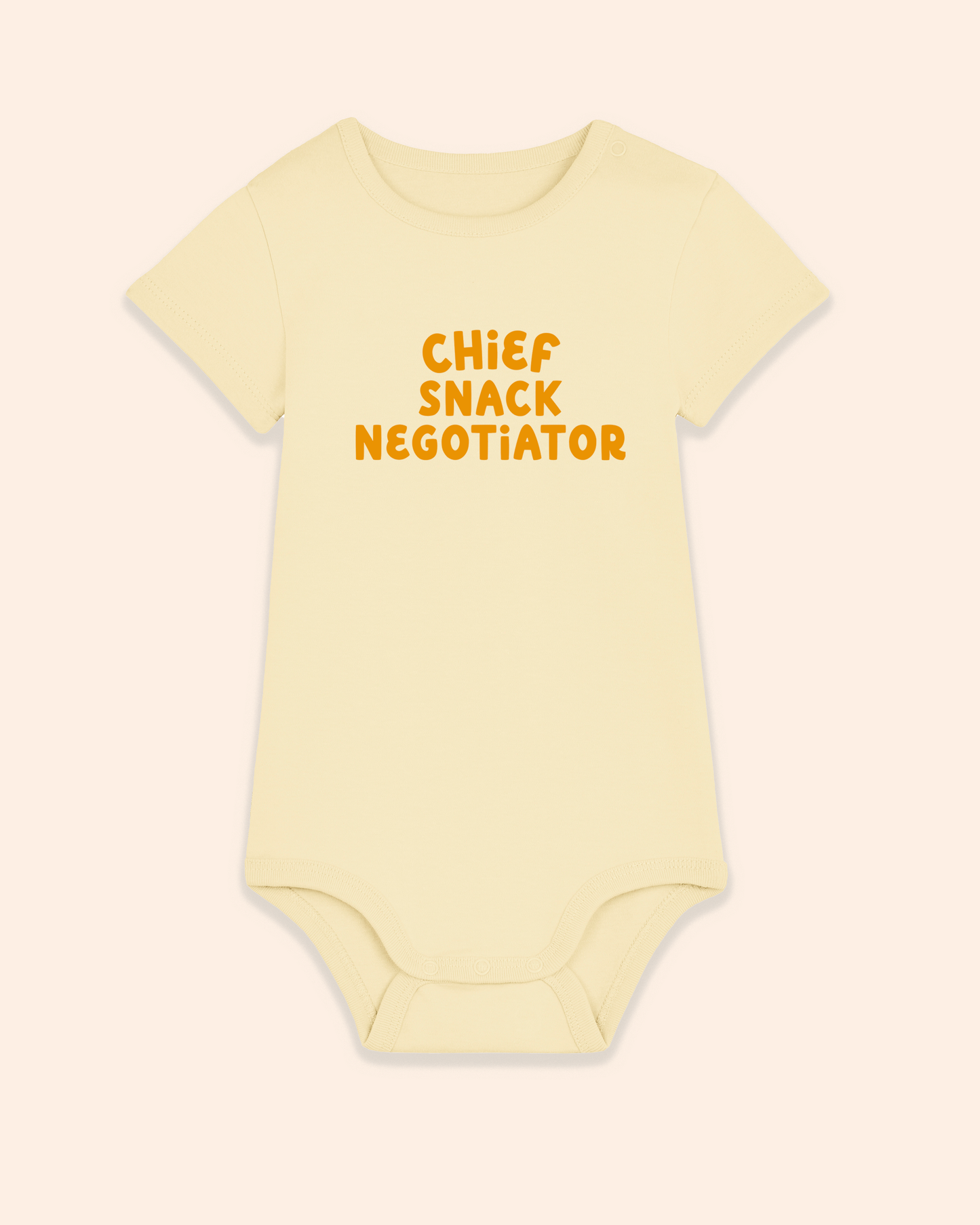 Baby Bodysuit | Chief Snack Negotiator