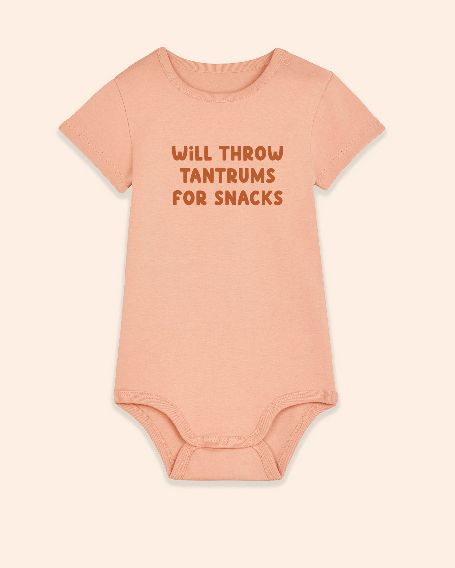 Baby Bodysuit | Will Throw Tantrums For Snacks