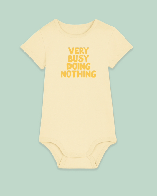 Baby Bodysuit | Very Busy Doing Nothing