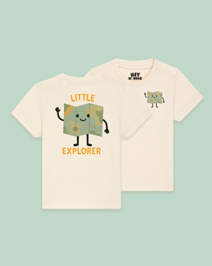 Baby T Shirt | Little Explorer | Back Design