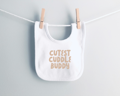Baby Bib | Cutest Cuddle Buddy