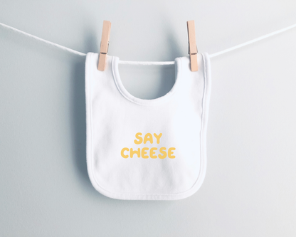 Baby Bib | Say Cheese