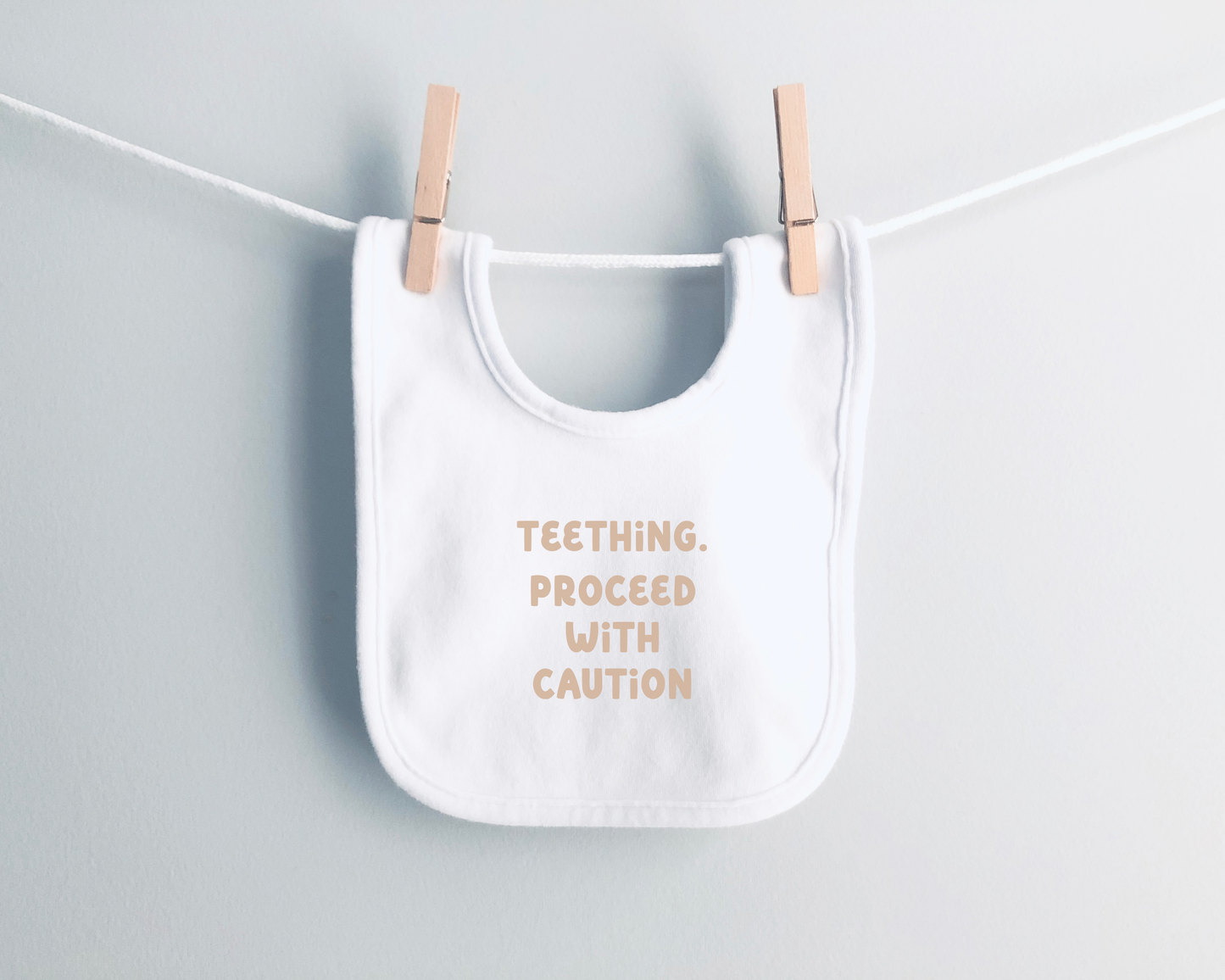 Baby Bib | Teething Proceed With Caution
