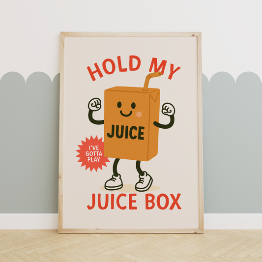 Hold My Juice Box | Lobster and Cream | Art Print