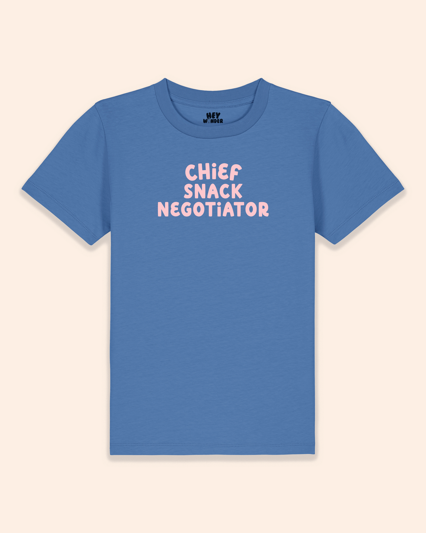 Kids T Shirt | Chief Snack Negotiator