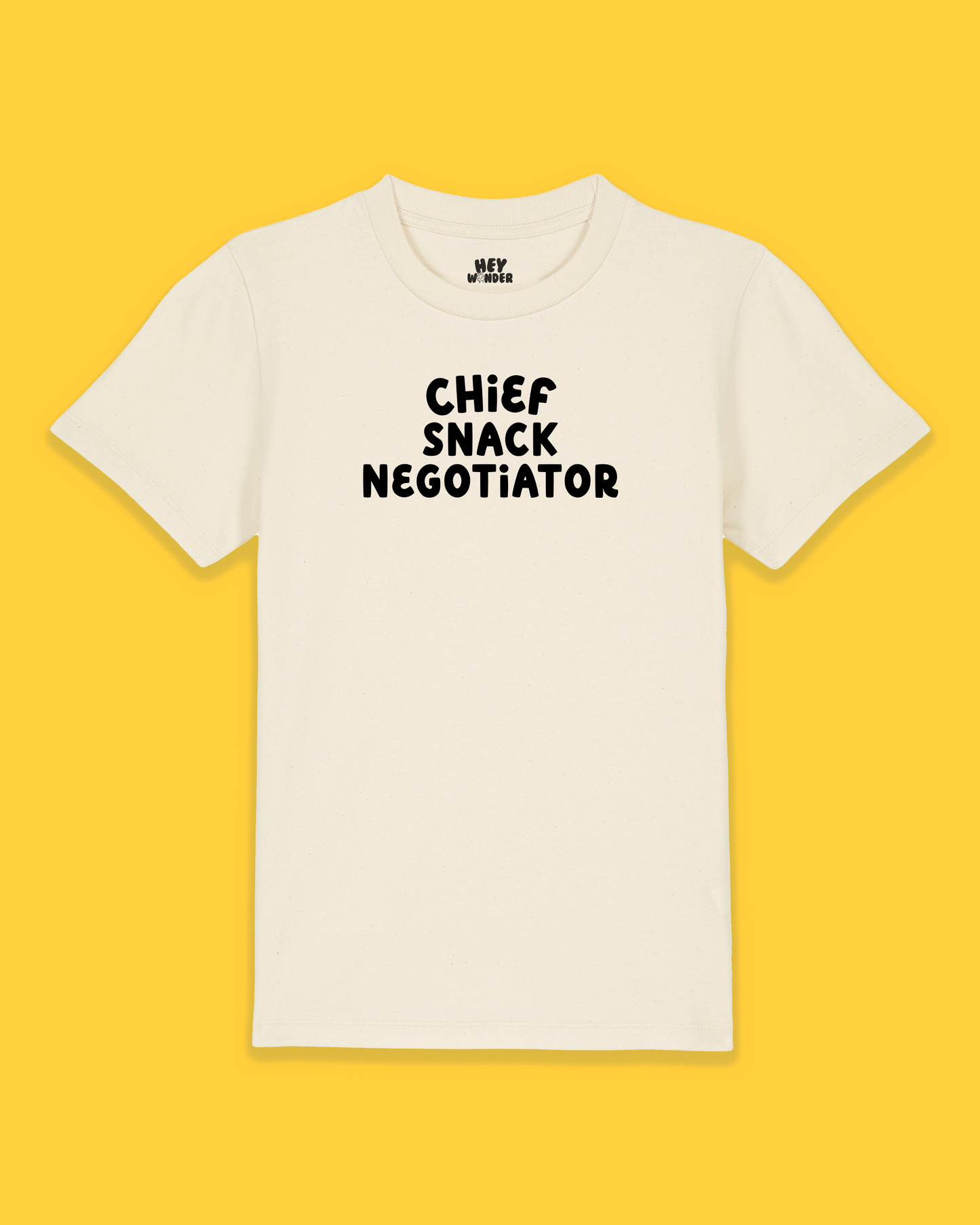 Kids T Shirt | Chief Snack Negotiator