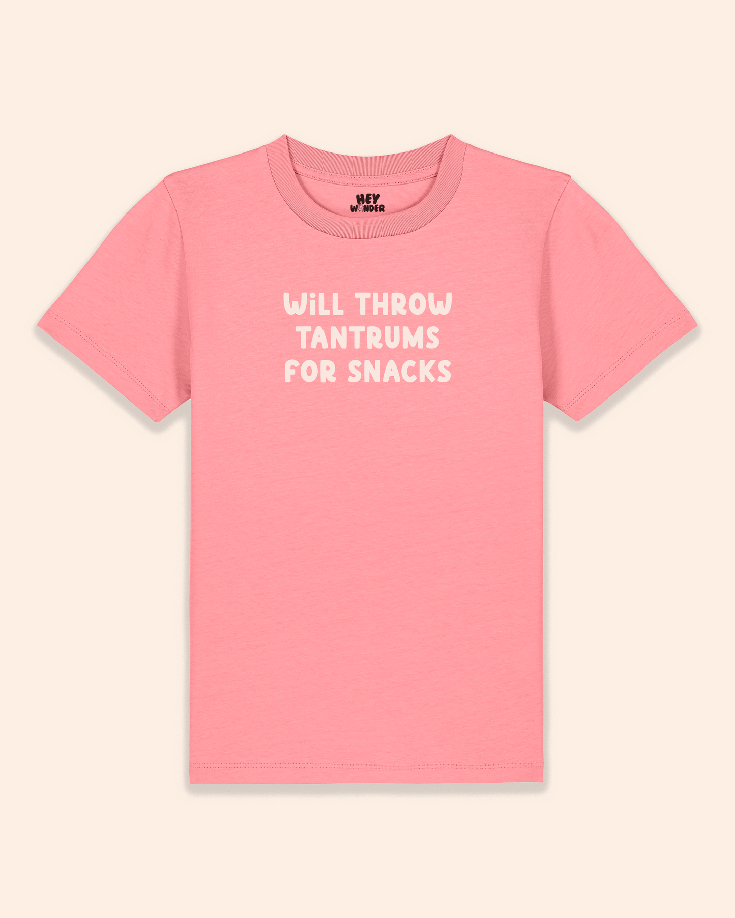 Kids T Shirt | Will Throw Tantrums For Snacks