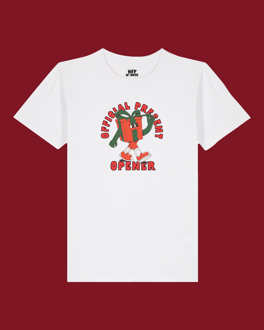 Christmas Kids T Shirt | Official Present Opener