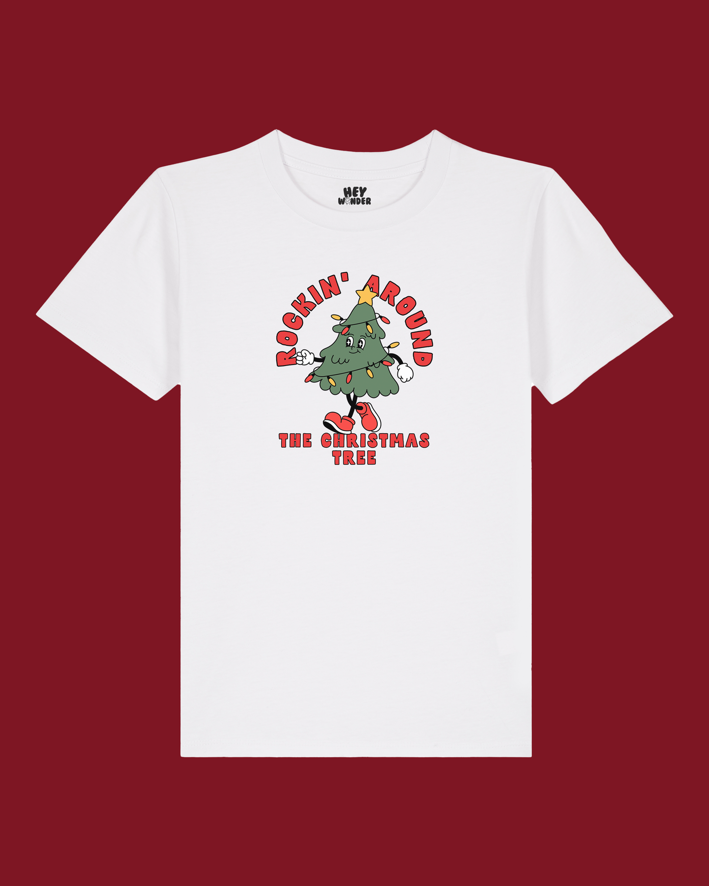 Christmas Kids T Shirt | Rockin' Around The Christmas Tree