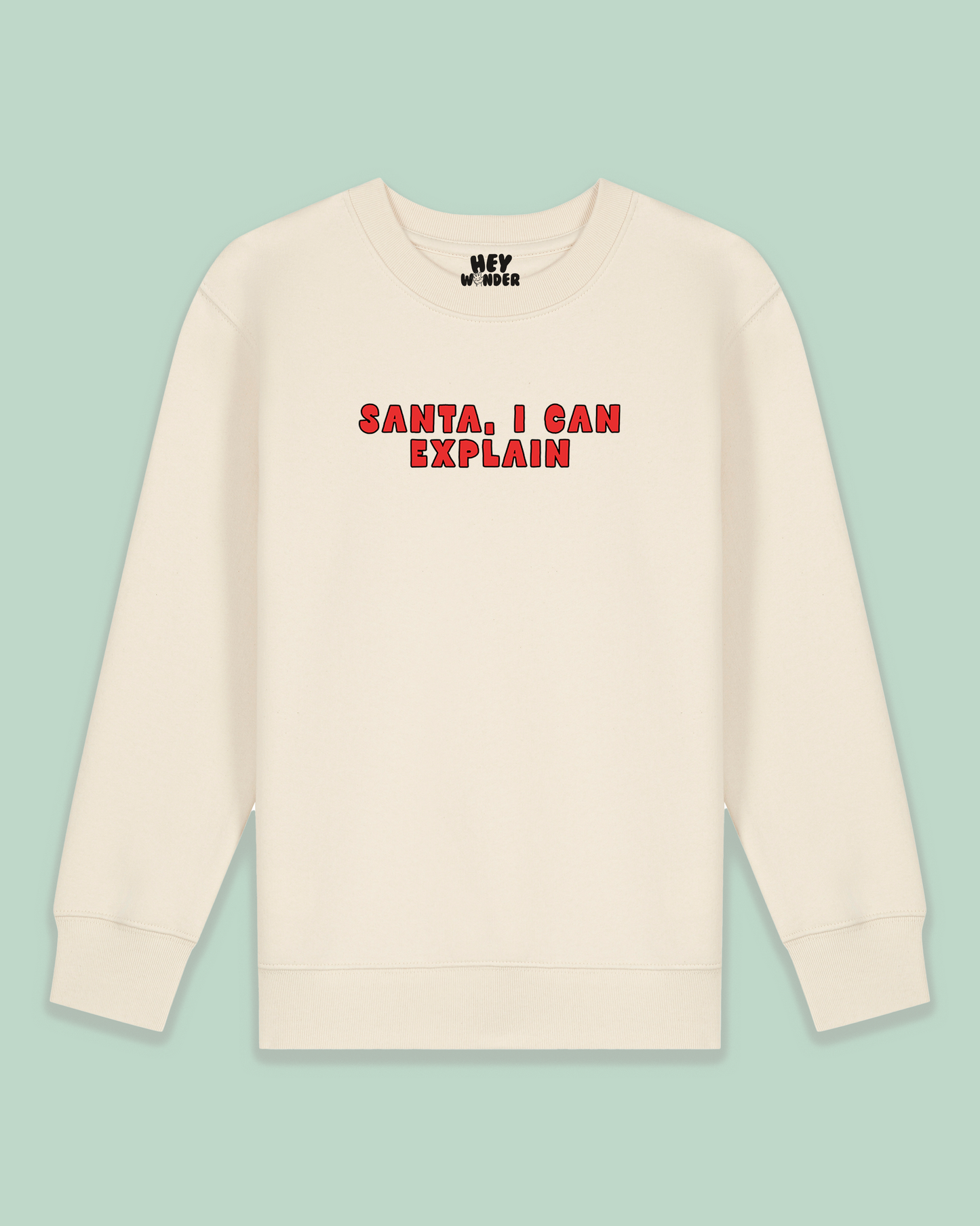 Christmas Kids Sweatshirt | Santa, I Can Explain