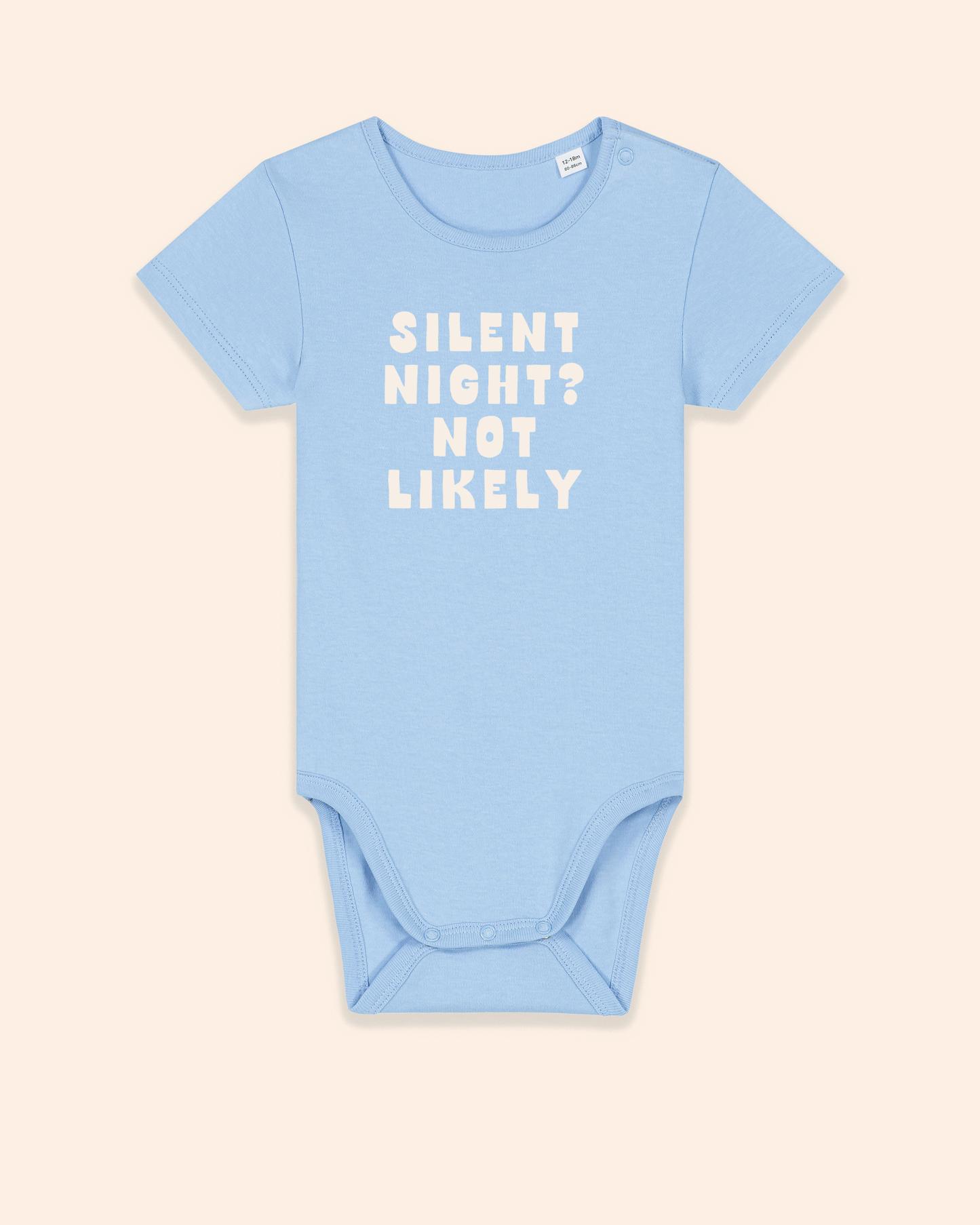 Christmas Baby Bodysuit | Silent Night Not Likely