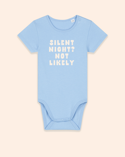 Christmas Baby Bodysuit | Silent Night Not Likely