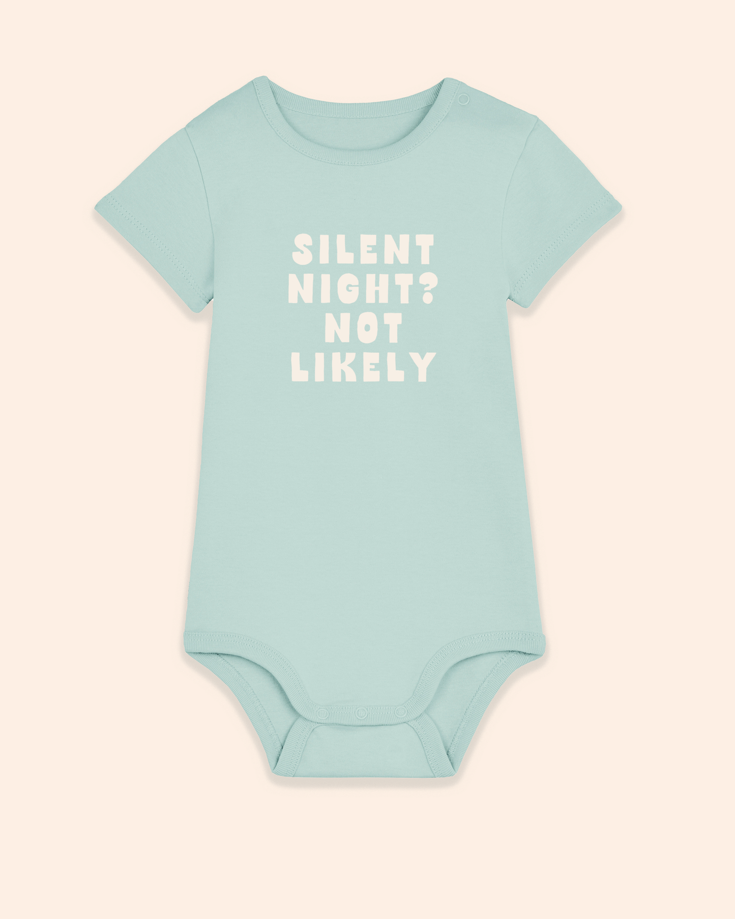 Christmas Baby Bodysuit | Silent Night Not Likely