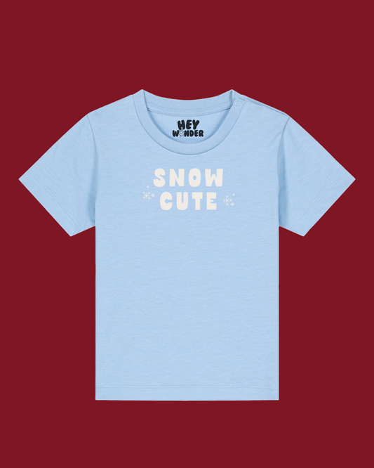 Christmas Baby T Shirt | Snow Cute