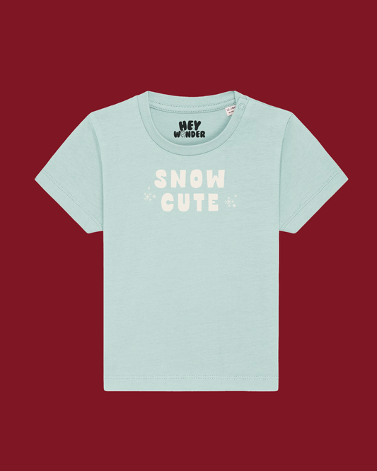 Christmas Baby T Shirt | Snow Cute