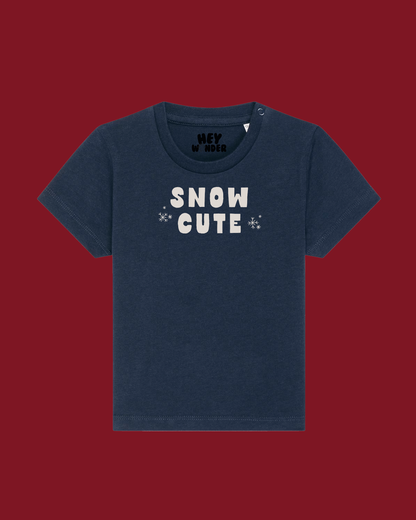 Christmas Baby T Shirt | Snow Cute